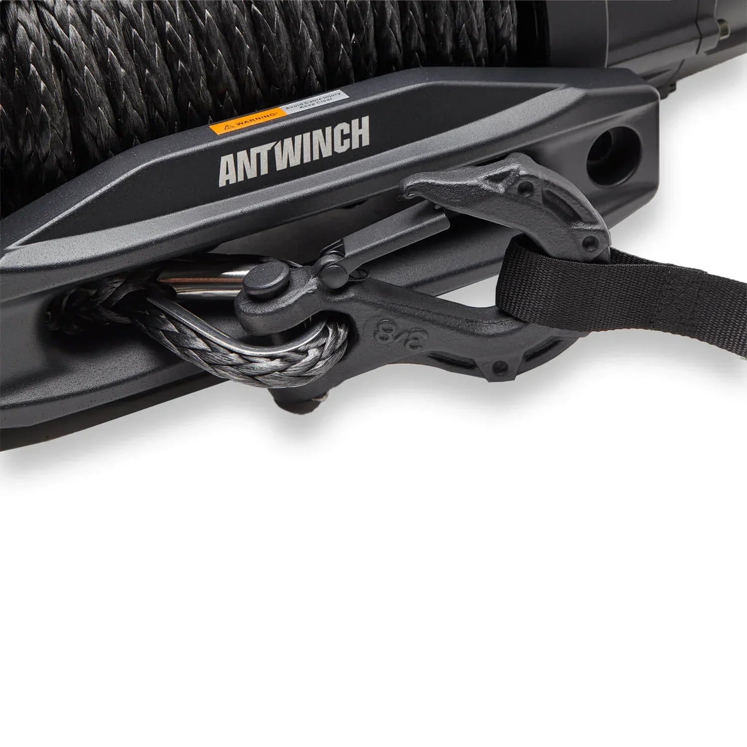 TORQX BLITZ 12 Synthetic rope 12000LB 5.4t 12V - Trailborn Equipment