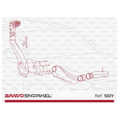 BRAVO Snorkel Isuzu D-Max (2020-present)