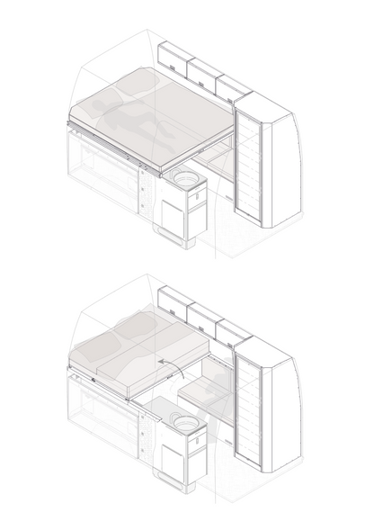 Komplett interör Sprinter L2H2 Longsleeper | Shower