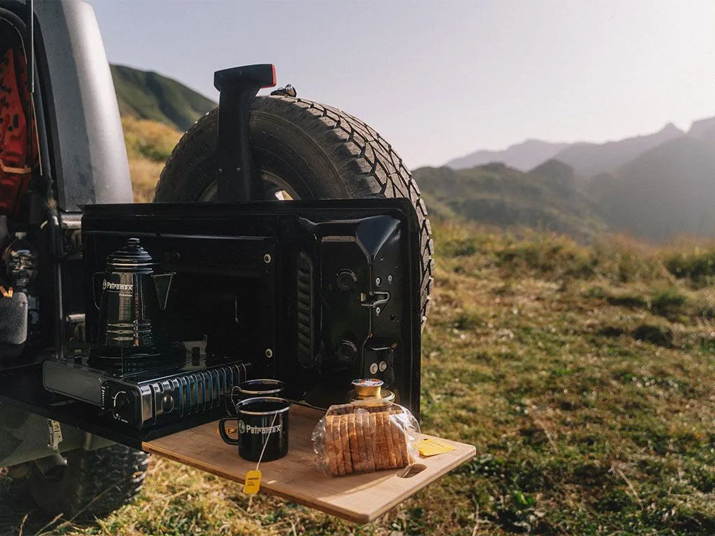 Drop Down Tailgate Table - Trailborn Equipment