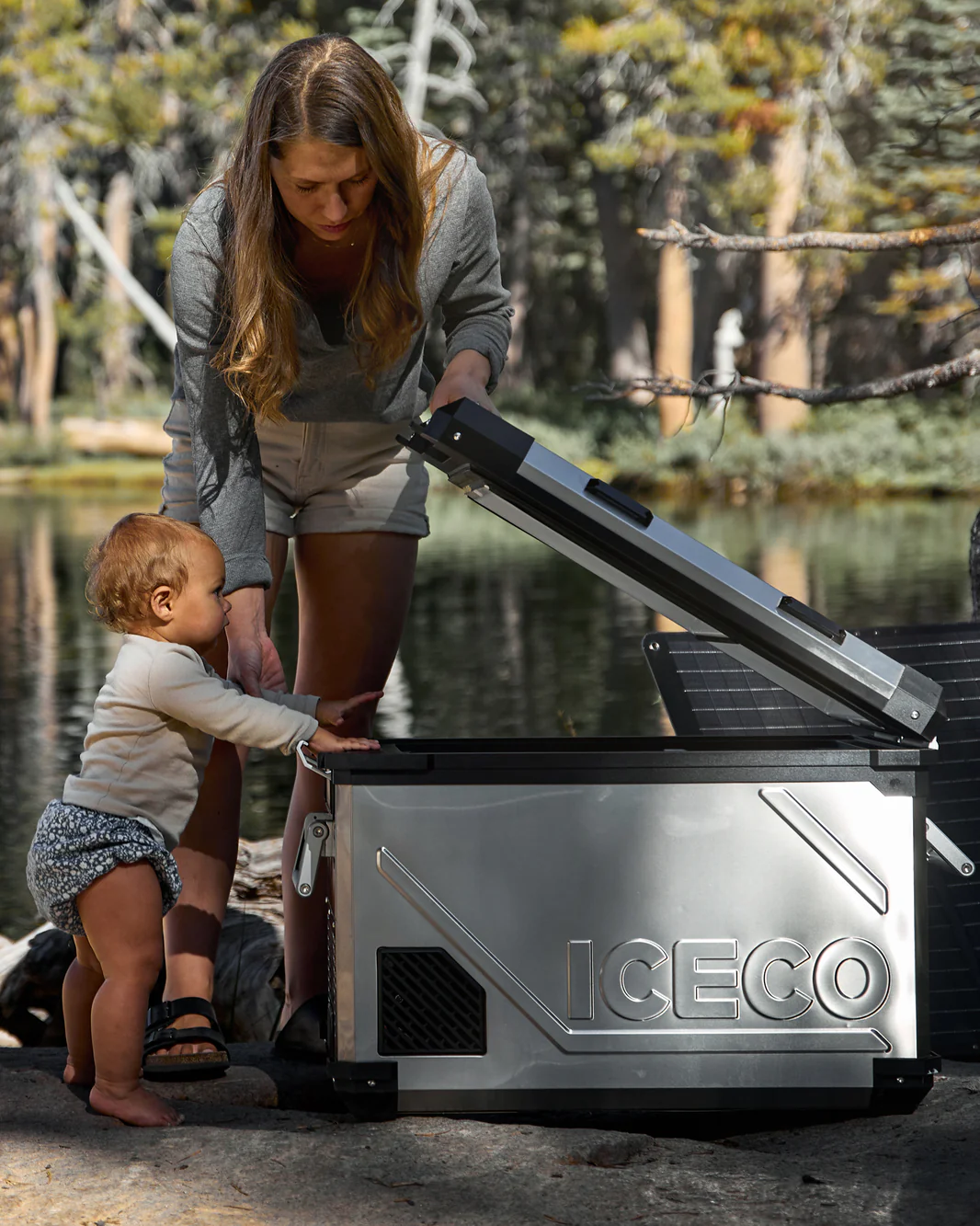 ICECO APL55 Kompressorkylskåp, dubbla zoner