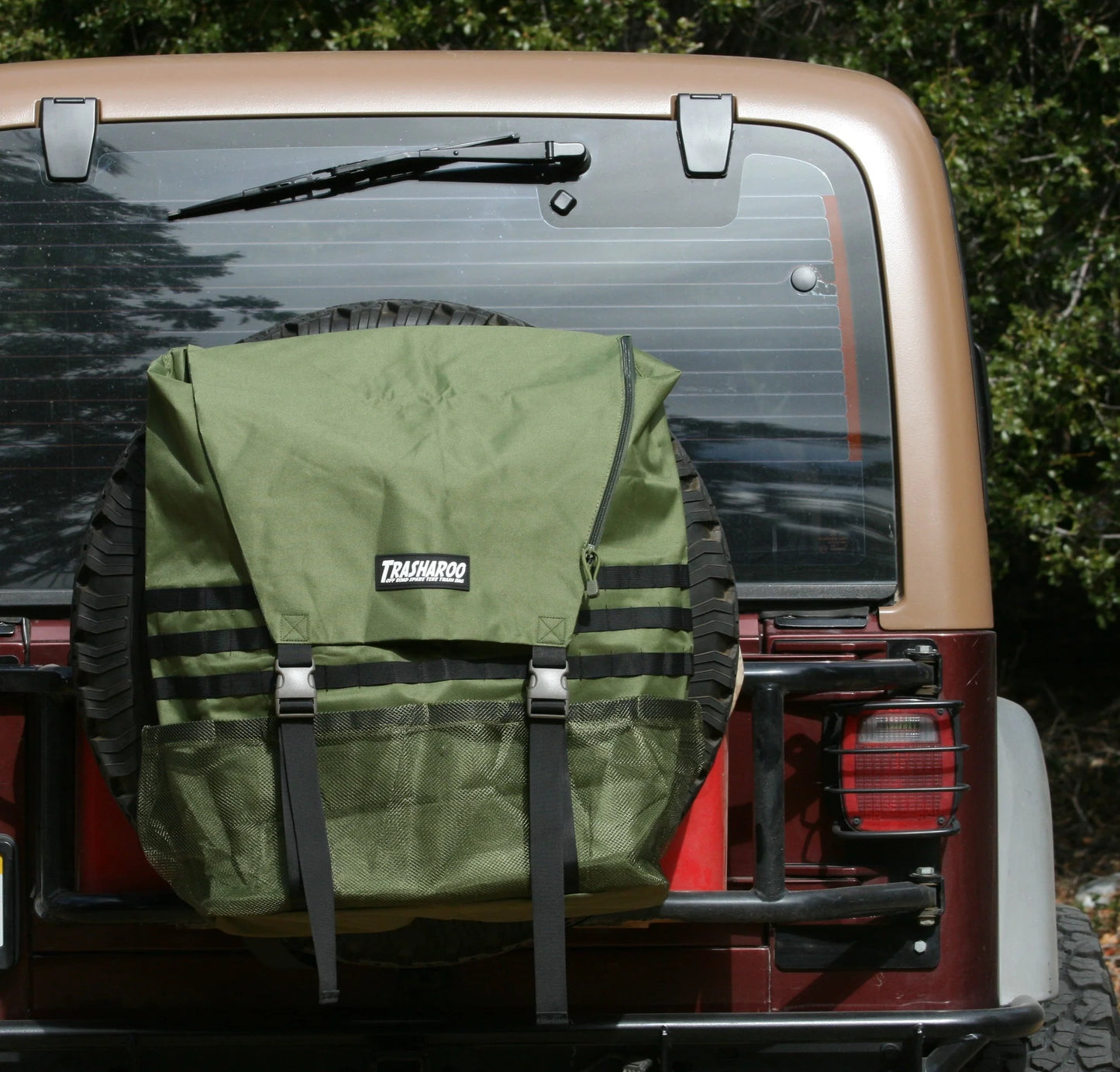 Trasharoo Spare Tire Trash Bag (Green) - Trailborn Equipment