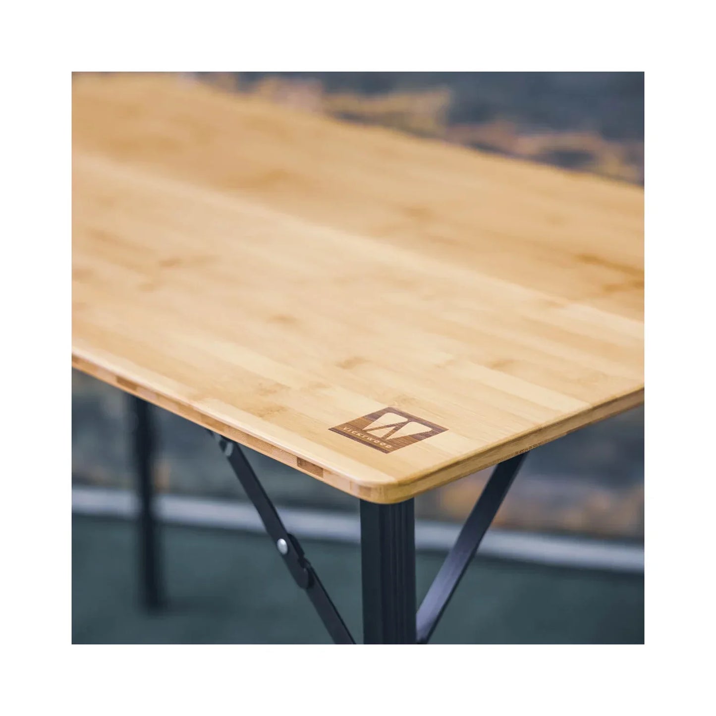 Camping table VICKYWOOD Foldable Bamboo 70 - Trailborn Equipment
