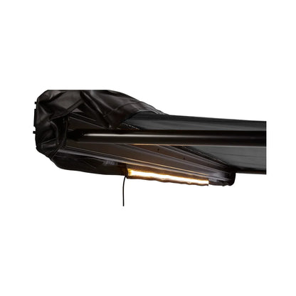 Rear car awning VICKYWOOD 140 cm black - Trailborn Equipment