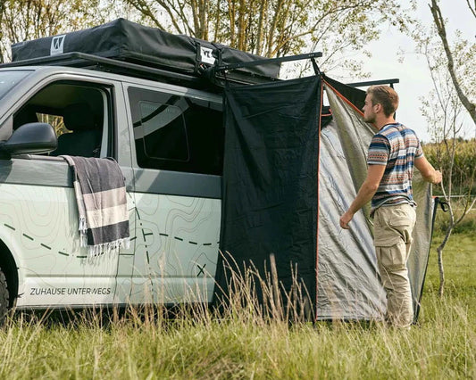 Shower Tent With Rain Cover 100cm black - Trailborn Equipment