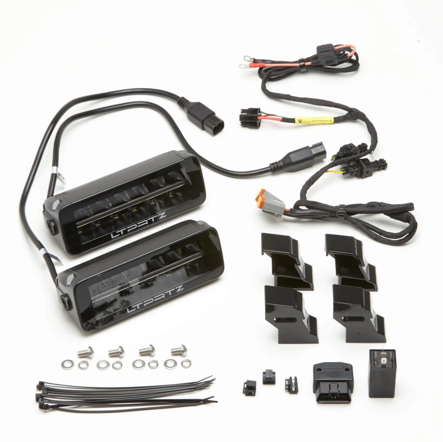 VW T5.1 driving lights grill integration kit ece Plug & Play - Trailborn Equipment