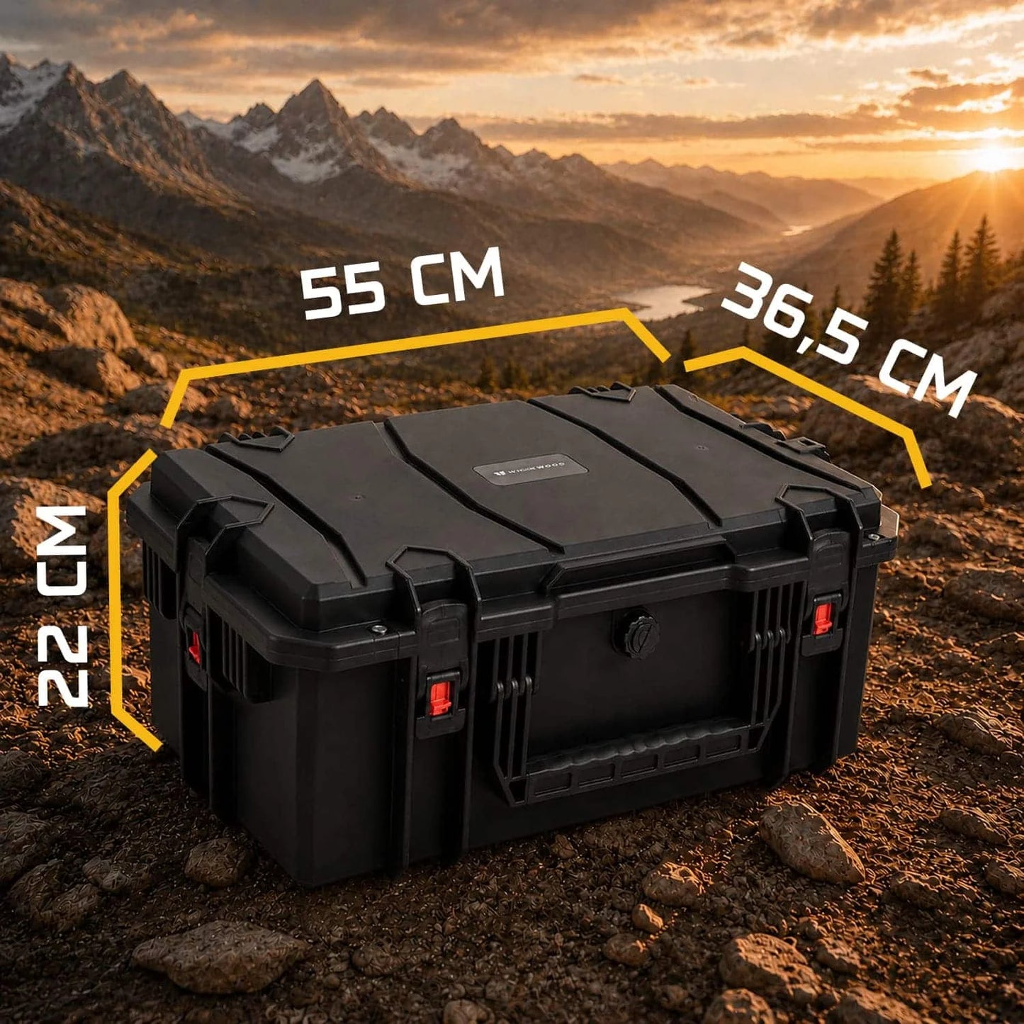 Transportbox VERDAX FORT+ Black